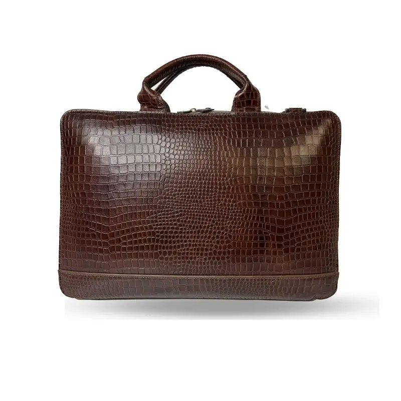 کیف اداری چرم مردانه مدل Cronos - تصویر 3