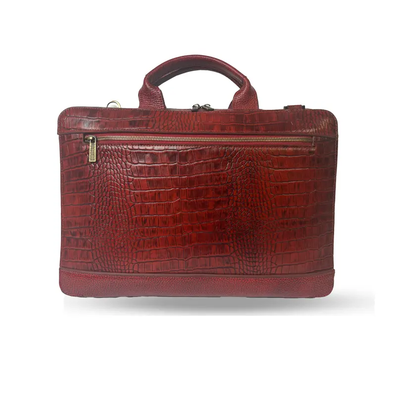 کیف اداری چرم مردانه مدل Cronos - تصویر 4