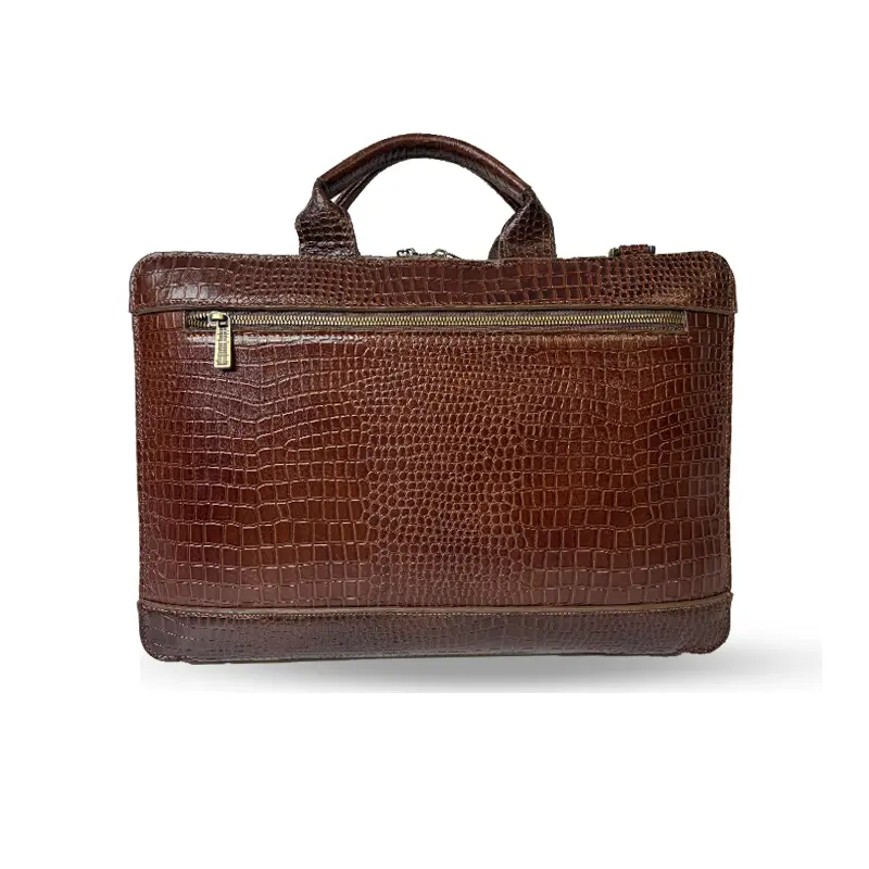 کیف اداری چرم مردانه مدل Cronos - تصویر 2