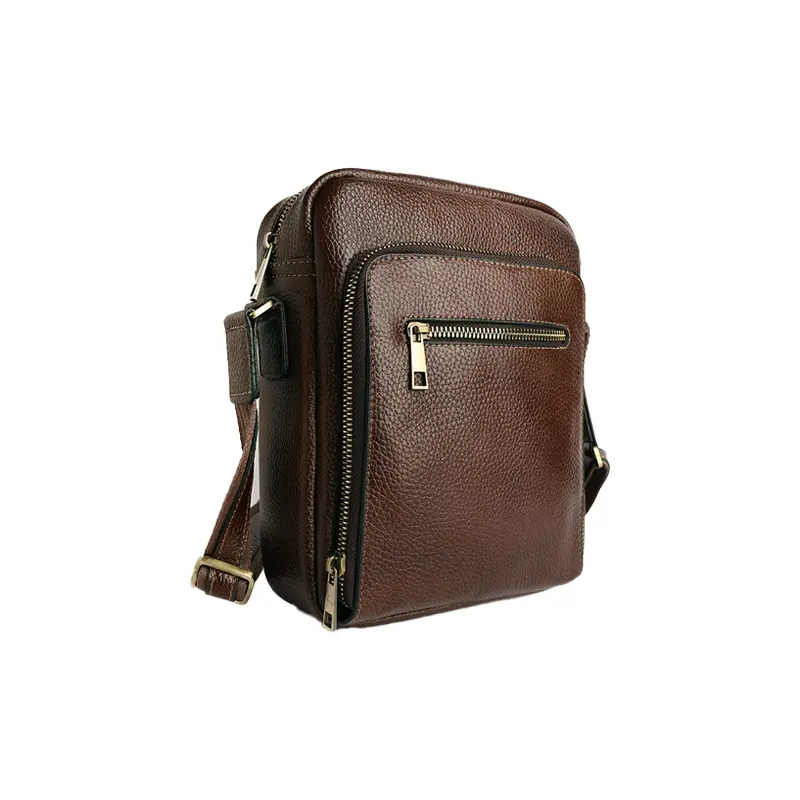 کیف دوشی چرم مردانه مدل Ray - تصویر 4